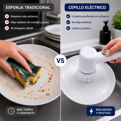 CleanUp™Cepillo Eléctrico Inalámbrico 3 en 1