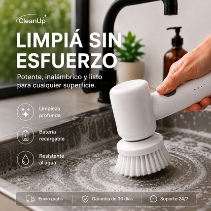 CleanUp™Cepillo Eléctrico Inalámbrico 3 en 1